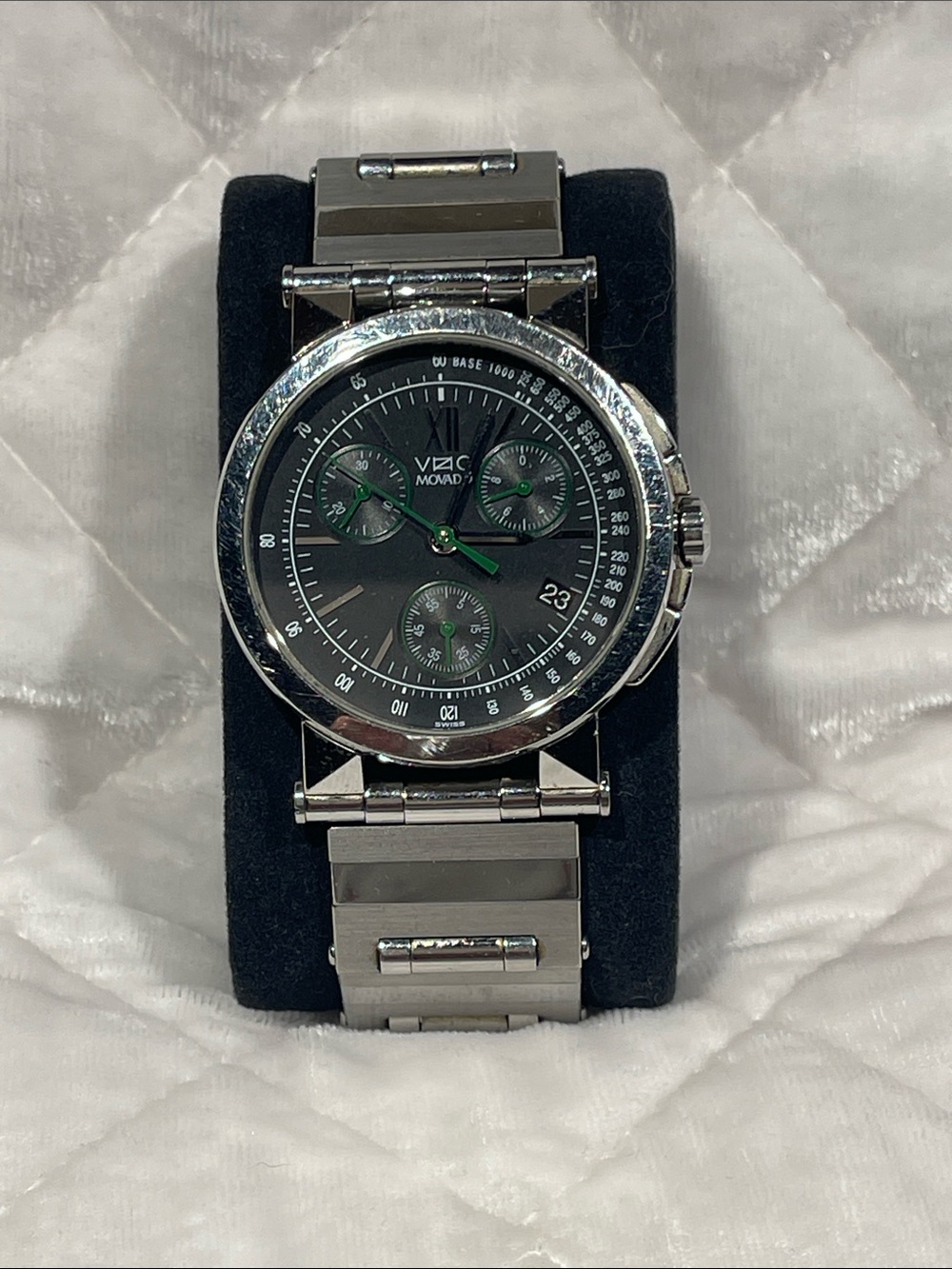 Movado Vizio 38mm gray dial